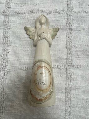 NWT Ganz 9.5 Inch Watercolor Peace Angel Everyday Lori Siebert Wings